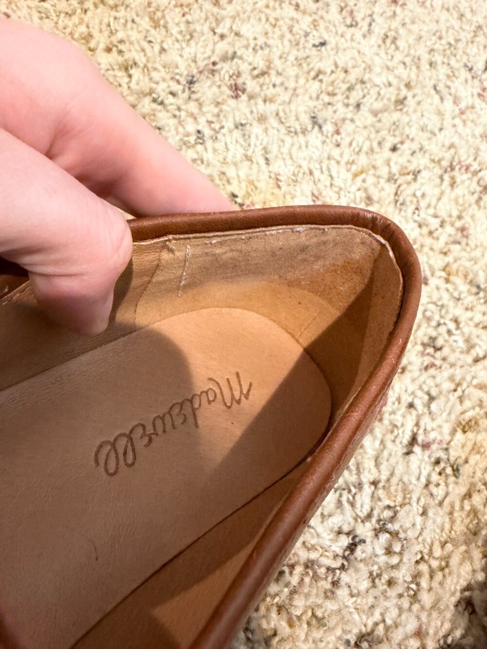 Madewell The Corinne Lugsole Loafer Dried Maple Brown Leather - Picture 15 of 16